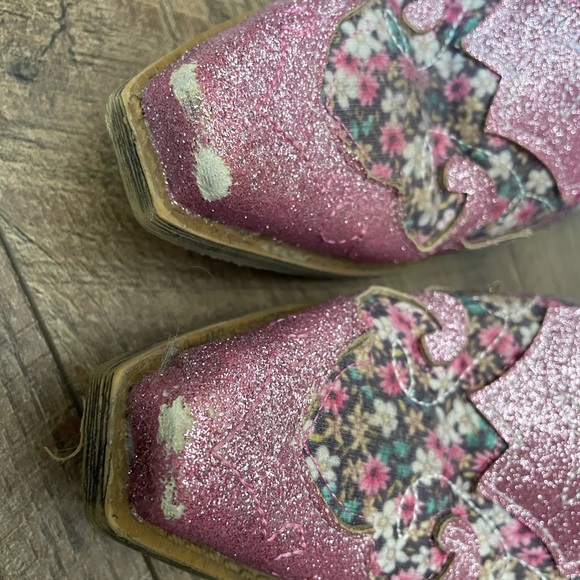 Laredo western boots girls size 1.5 - Picture 2 of 7